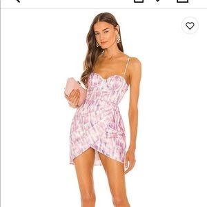 Michael Costello x revolve banks mini dress